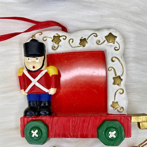 Vintage Set 8 Piece Assorted Christmas Tree Ornaments Santa. - Picture 4 of 12